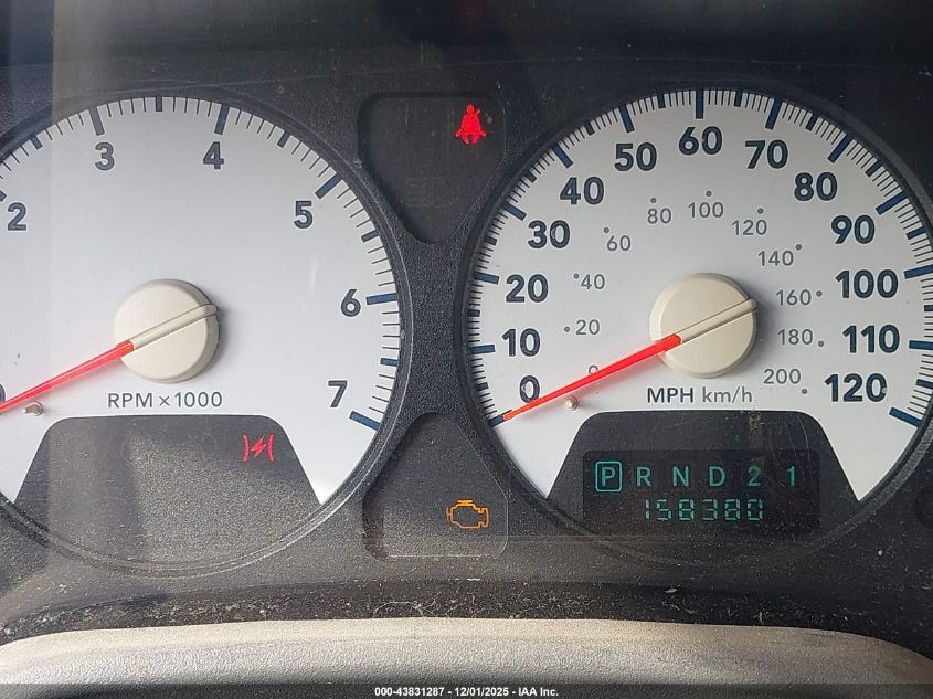 2006 Dodge Ram 1500 Slt VIN: 1D7HA18256S695848 Lot: 43831287