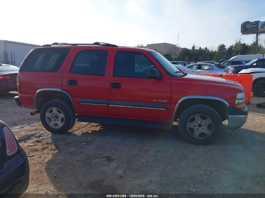 2000 Chevrolet Tahoe All New Ls VIN: 1GNEC13T1YJ108133 Lot: 43831288