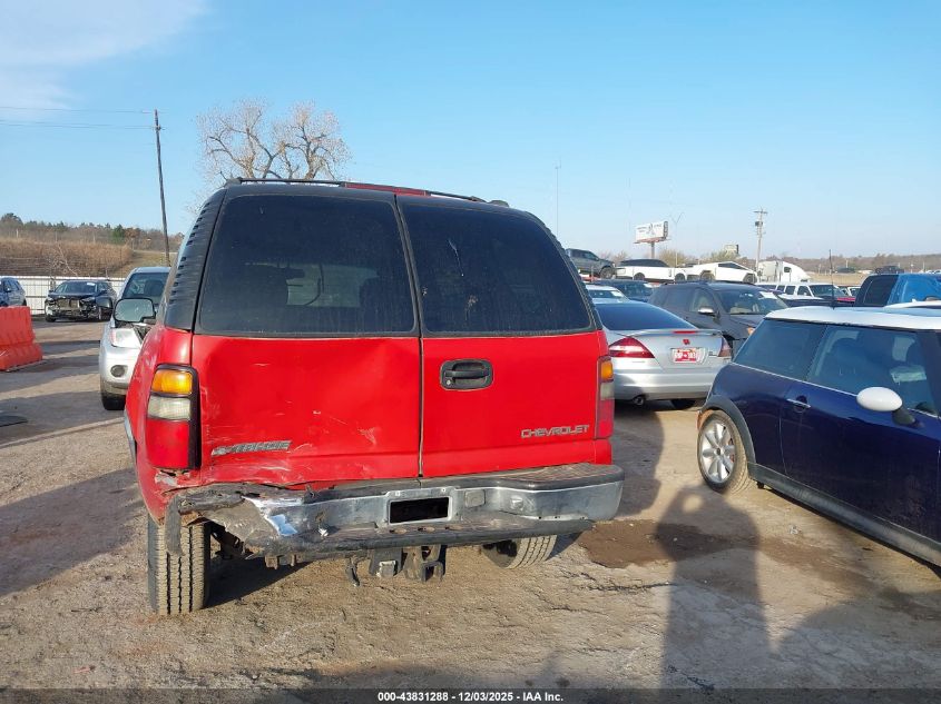 2000 Chevrolet Tahoe All New Ls VIN: 1GNEC13T1YJ108133 Lot: 43831288