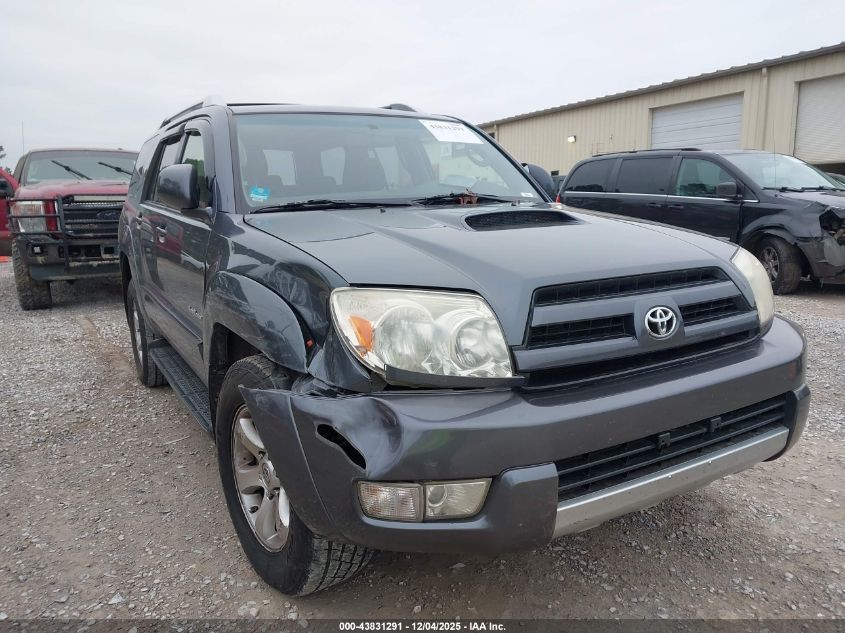 2004 Toyota 4Runner Sr5 Sport V6 VIN: JTEZU14R640020295 Lot: 43831291