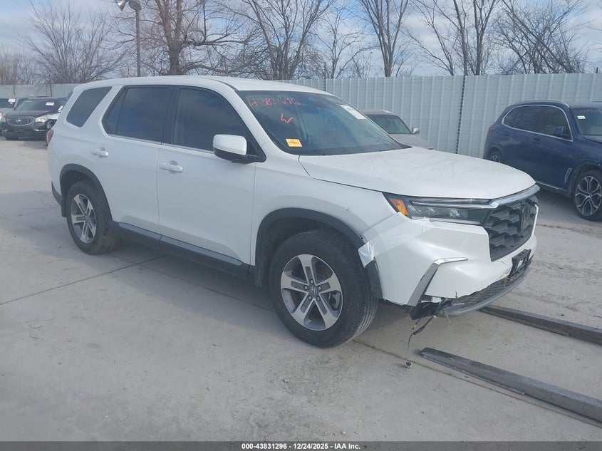 Vin: 5fnyg2h47sb024334, lot: 44326788, honda pilot ex-l 2025 img_1