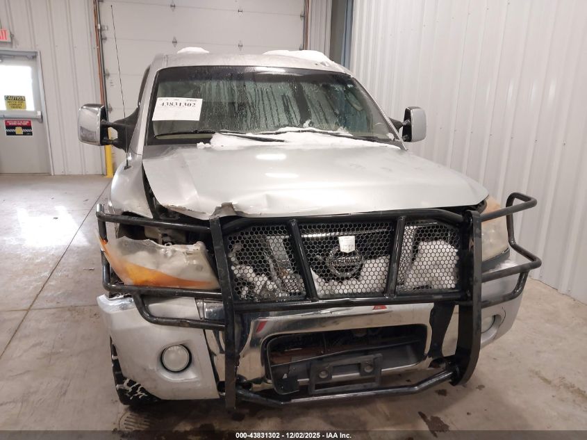 2008 Nissan Titan Pro-4X/Xe VIN: 1N6BA07C88N339333 Lot: 43831302