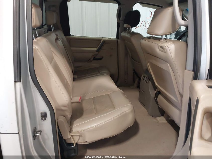 2008 Nissan Titan Pro-4X/Xe VIN: 1N6BA07C88N339333 Lot: 43831302