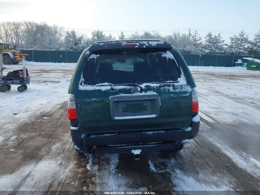 2001 Toyota 4Runner Sr5 V6 VIN: JT3HN86R619045177 Lot: 43831320