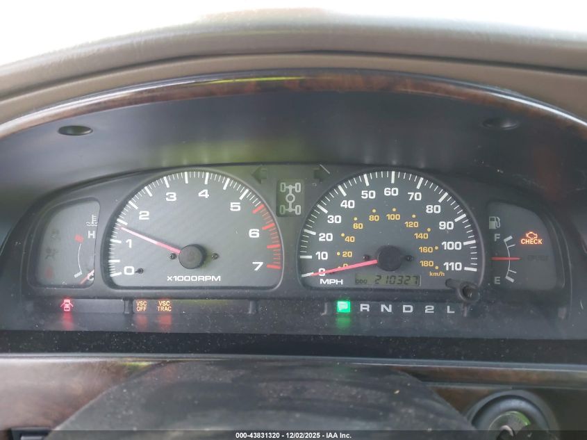 2001 Toyota 4Runner Sr5 V6 VIN: JT3HN86R619045177 Lot: 43831320