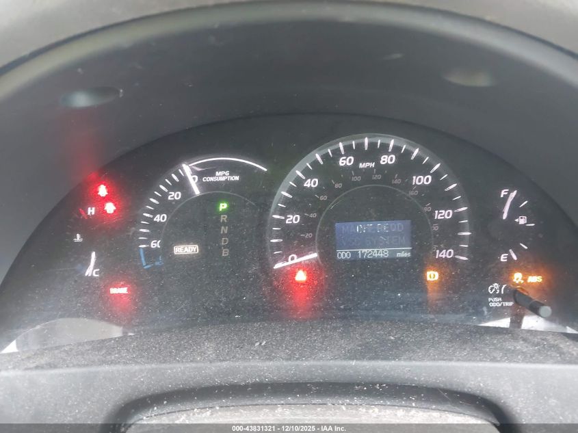 2009 Toyota Camry Hybrid VIN: 4T1BB46KX9U090150 Lot: 43831321