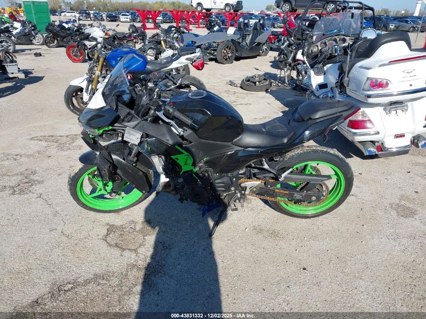 2024 Kawasaki Ex500 A/B VIN: ML5EXGJ19RDA29050 Lot: 43831332