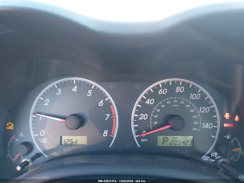 2009 Toyota Corolla S VIN: 1NXBU40E19Z055140 Lot: 43831374