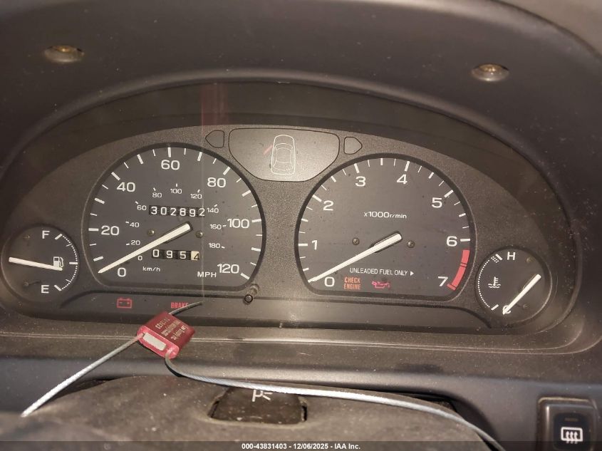 1997 Subaru Legacy L/Postal Right-Hand Drive VIN: 4S3BK4359V6321895 Lot: 43831403