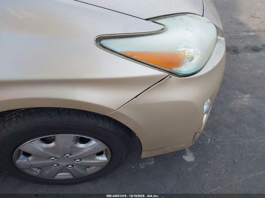 2011 Toyota Prius Two VIN: JTDKN3DU3B1364385 Lot: 43831419