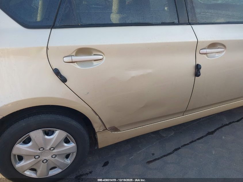 2011 Toyota Prius Two VIN: JTDKN3DU3B1364385 Lot: 43831419