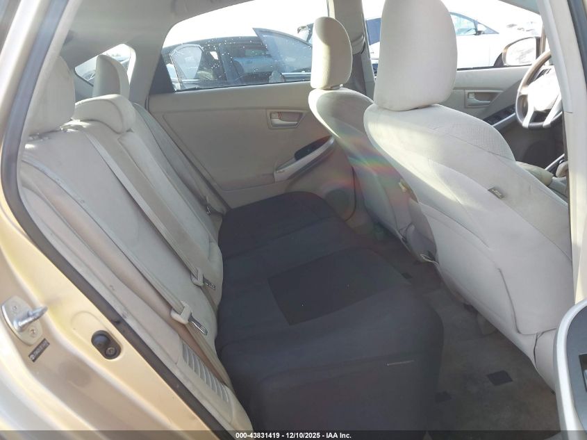 2011 Toyota Prius Two VIN: JTDKN3DU3B1364385 Lot: 43831419