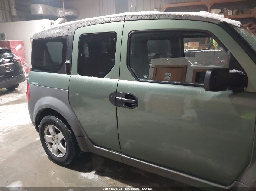 2003 Honda Element Ex VIN: 5J6YH285X3L035715 Lot: 43831423
