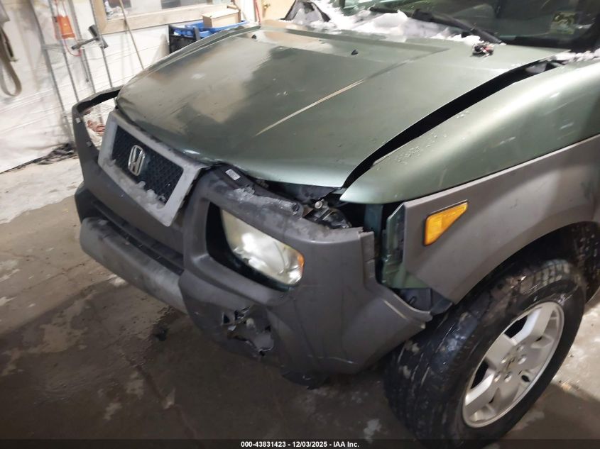 2003 Honda Element Ex VIN: 5J6YH285X3L035715 Lot: 43831423