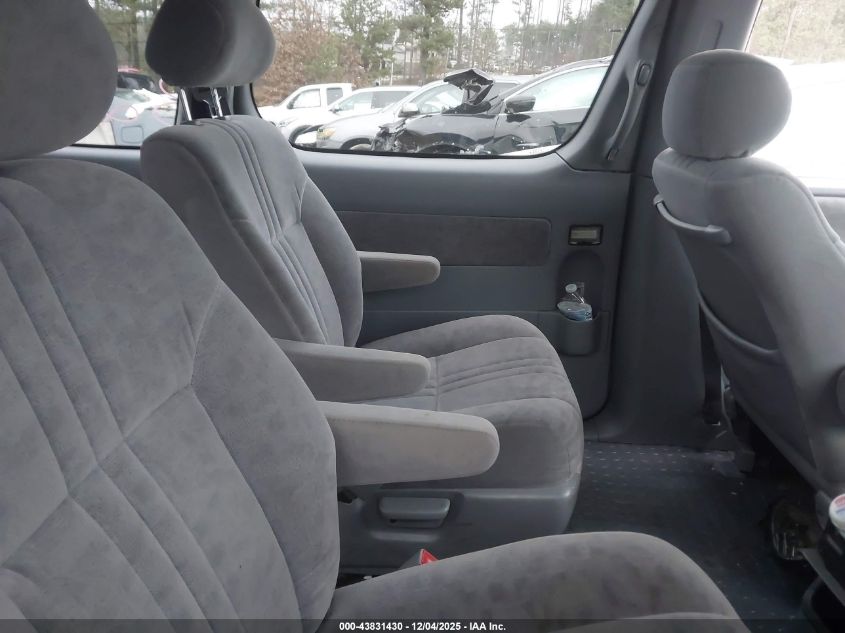 2002 Toyota Sienna Xle VIN: 4T3ZF13C02U449291 Lot: 43831430