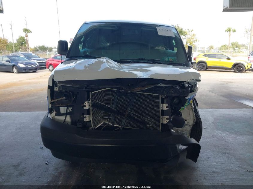 2017 Chevrolet Express 2500 Work Van VIN: 1GCWGAFF5H1307225 Lot: 43831439