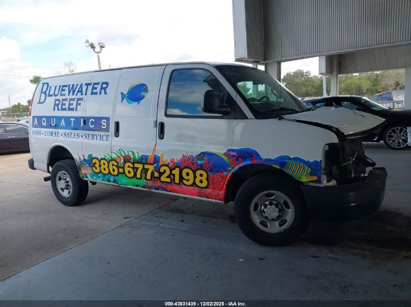 2017 Chevrolet Express 2500 Work Van VIN: 1GCWGAFF5H1307225 Lot: 43831439