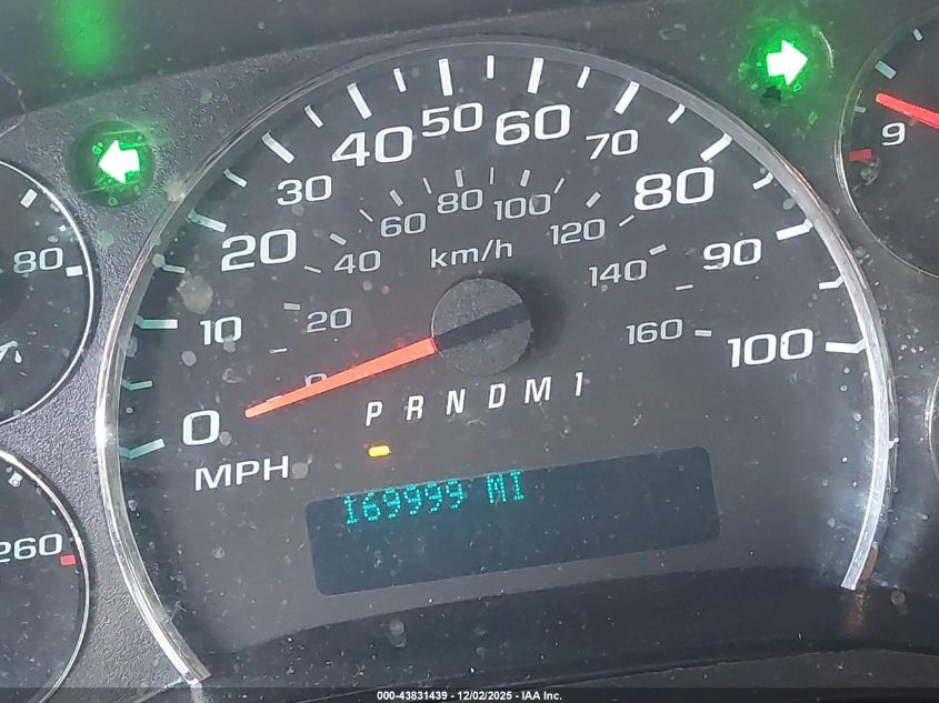 2017 Chevrolet Express 2500 Work Van VIN: 1GCWGAFF5H1307225 Lot: 43831439