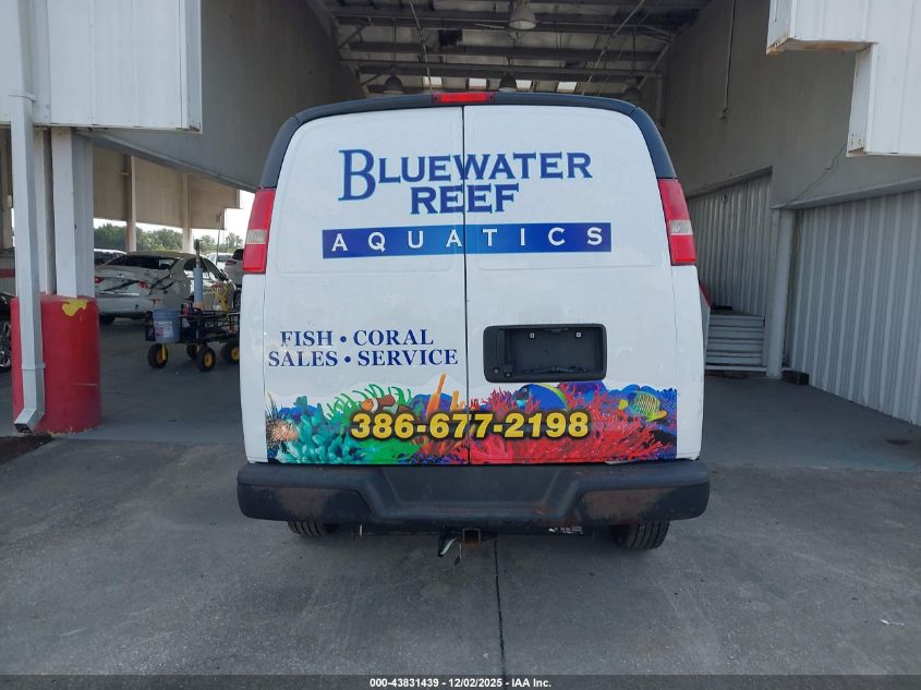 2017 Chevrolet Express 2500 Work Van VIN: 1GCWGAFF5H1307225 Lot: 43831439