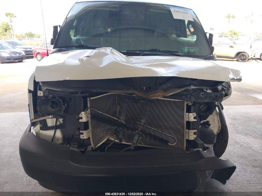 2017 Chevrolet Express 2500 Work Van VIN: 1GCWGAFF5H1307225 Lot: 43831439