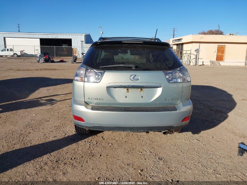 2009 Lexus Rx 350 VIN: 2T2GK31U49C074709 Lot: 43831463