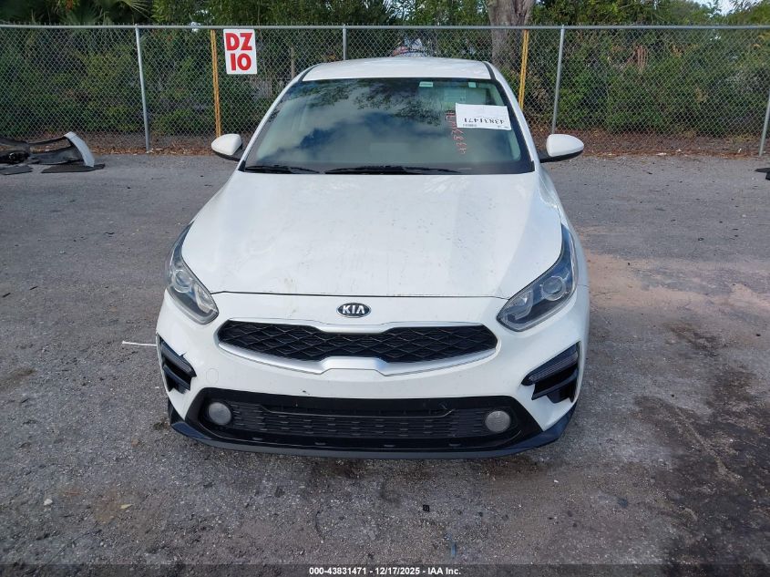 2021 Kia Forte Lxs VIN: 3KPF24AD9ME340676 Lot: 43831471