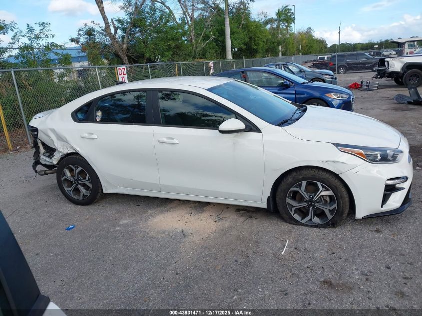 2021 Kia Forte Lxs VIN: 3KPF24AD9ME340676 Lot: 43831471