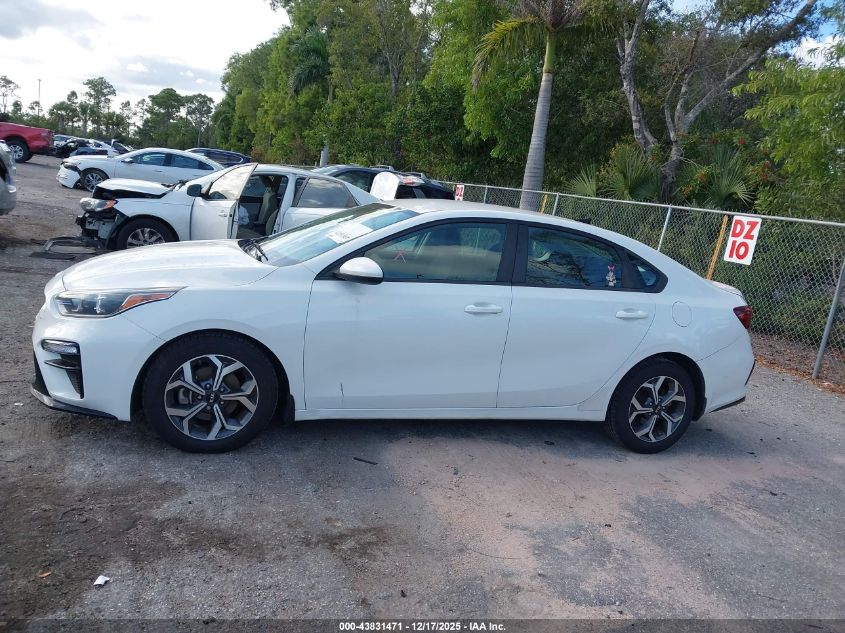 2021 Kia Forte Lxs VIN: 3KPF24AD9ME340676 Lot: 43831471