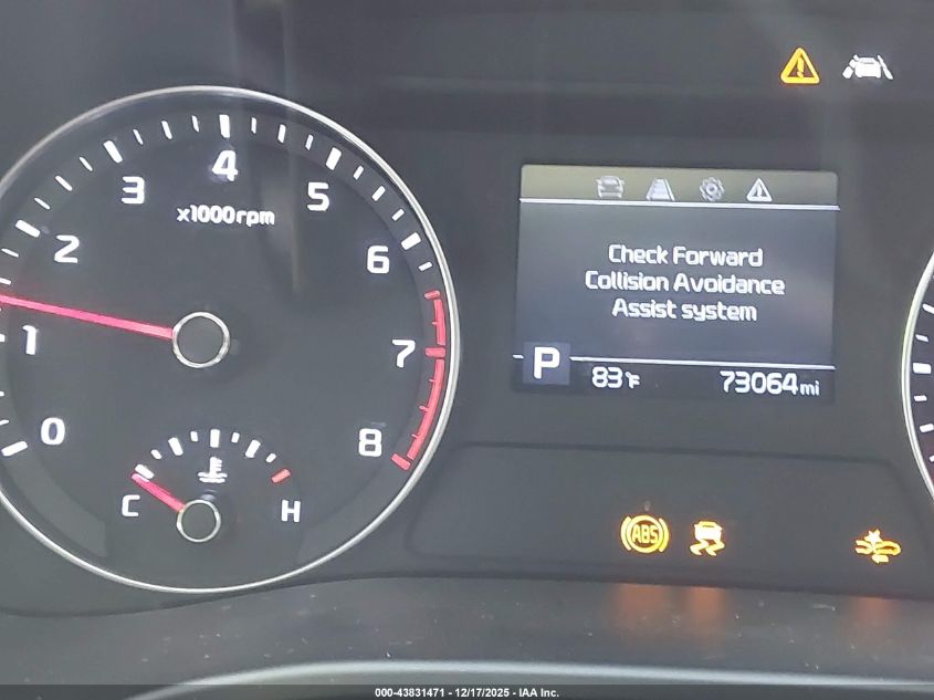 2021 Kia Forte Lxs VIN: 3KPF24AD9ME340676 Lot: 43831471