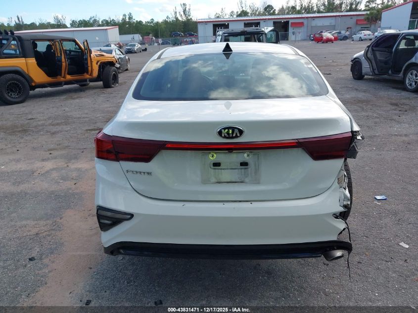 2021 Kia Forte Lxs VIN: 3KPF24AD9ME340676 Lot: 43831471