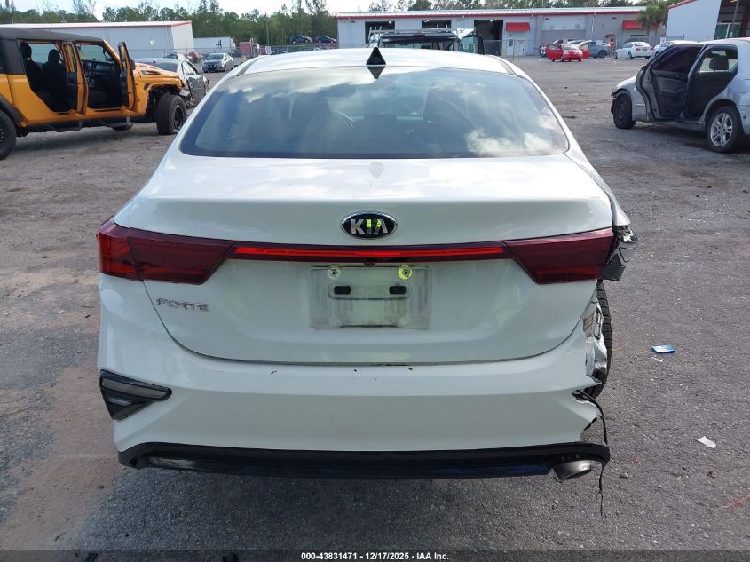 2021 Kia Forte Lxs VIN: 3KPF24AD9ME340676 Lot: 43831471