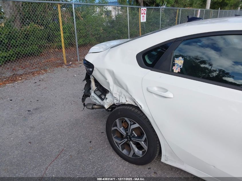 2021 Kia Forte Lxs VIN: 3KPF24AD9ME340676 Lot: 43831471