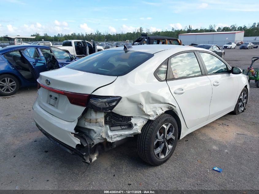 2021 Kia Forte Lxs VIN: 3KPF24AD9ME340676 Lot: 43831471