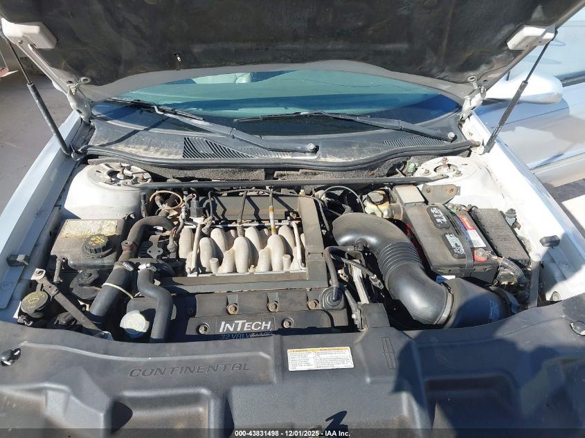 1998 Lincoln Continental VIN: 1LNFM97V8WY637860 Lot: 43831498