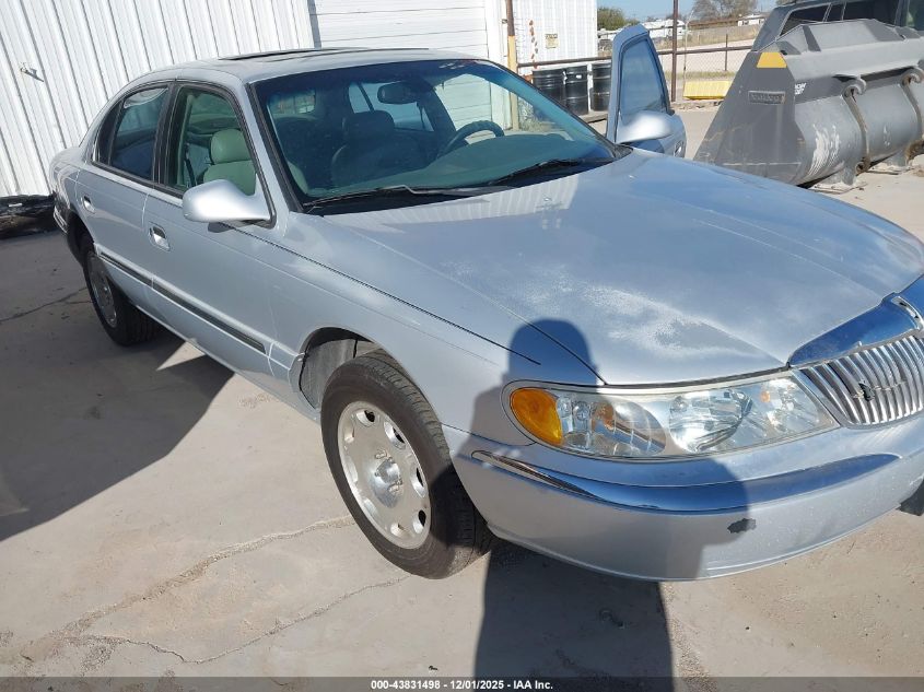 1998 Lincoln Continental VIN: 1LNFM97V8WY637860 Lot: 43831498