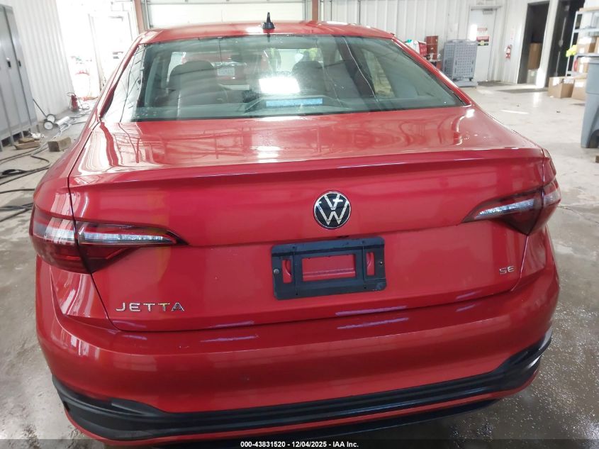 2024 Volkswagen Jetta 1.5T Se VIN: 3VW7M7BU4RM003034 Lot: 43831520