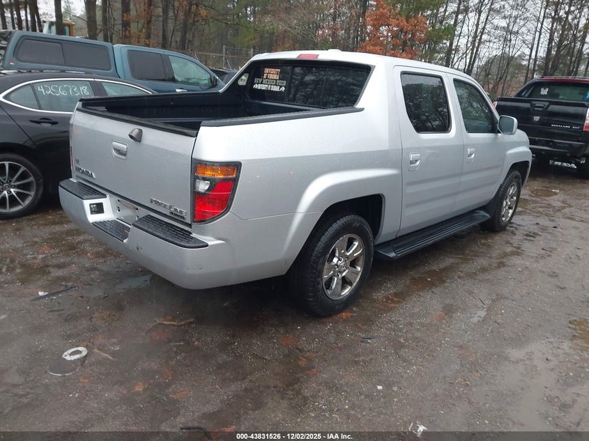 2HJYK16576H514224 2006 HONDA RIDGELINE photo no. 4