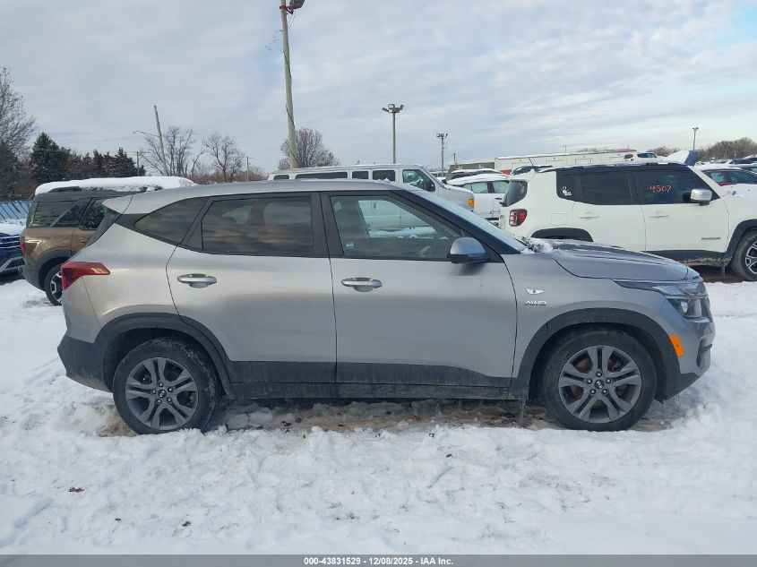 2021 Kia Seltos Lx VIN: KNDEPCAA3M7157514 Lot: 43831529