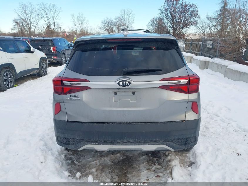 2021 Kia Seltos Lx VIN: KNDEPCAA3M7157514 Lot: 43831529