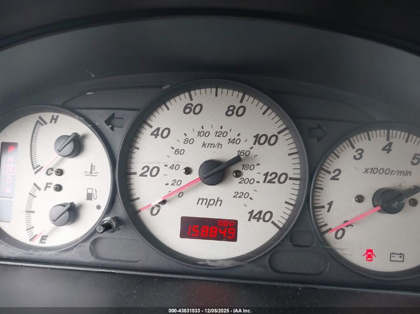 2003 Mazda Protege5 VIN: JM1BJ245831104208 Lot: 43831533