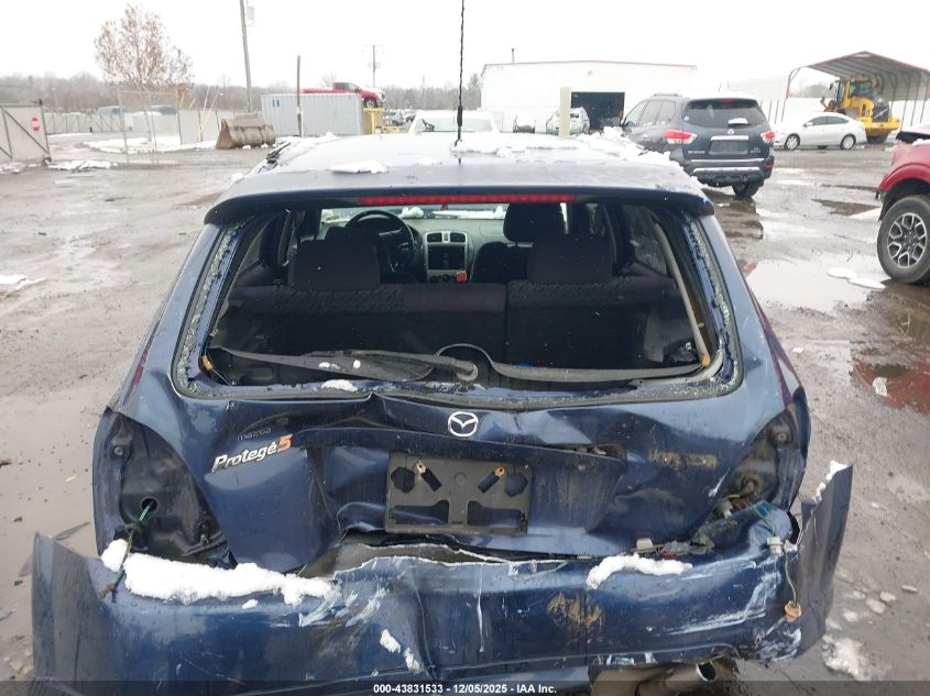 2003 Mazda Protege5 VIN: JM1BJ245831104208 Lot: 43831533