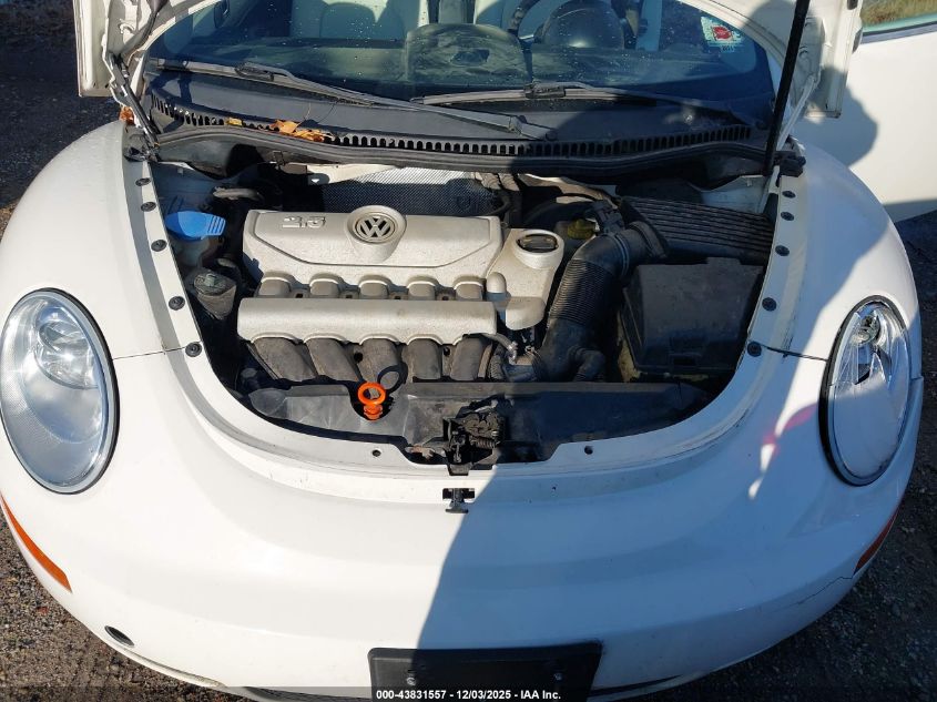 2007 Volkswagen New Beetle Triple White VIN: 3VWFF31Y97M420214 Lot: 43831557