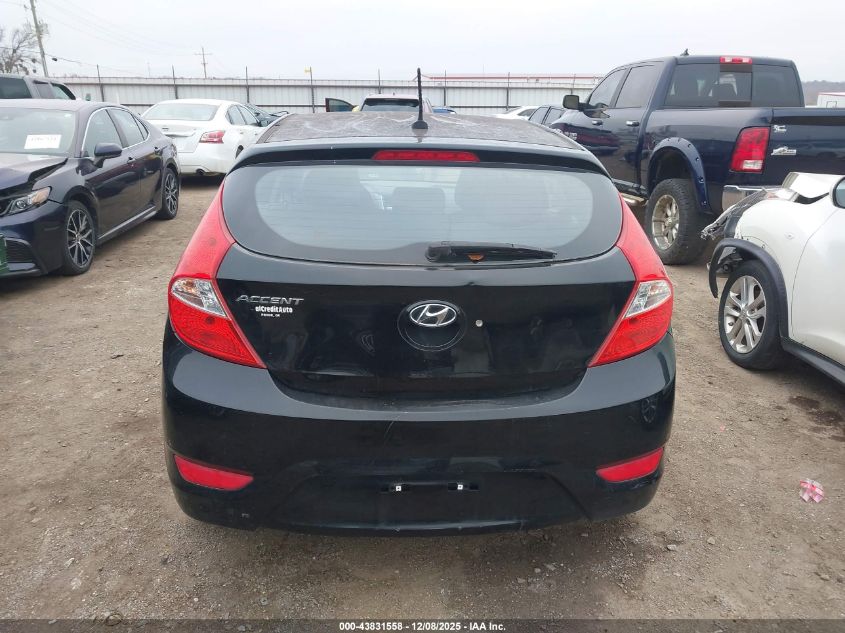 2012 Hyundai Accent Gs VIN: KMHCT5AE2CU042271 Lot: 43831558