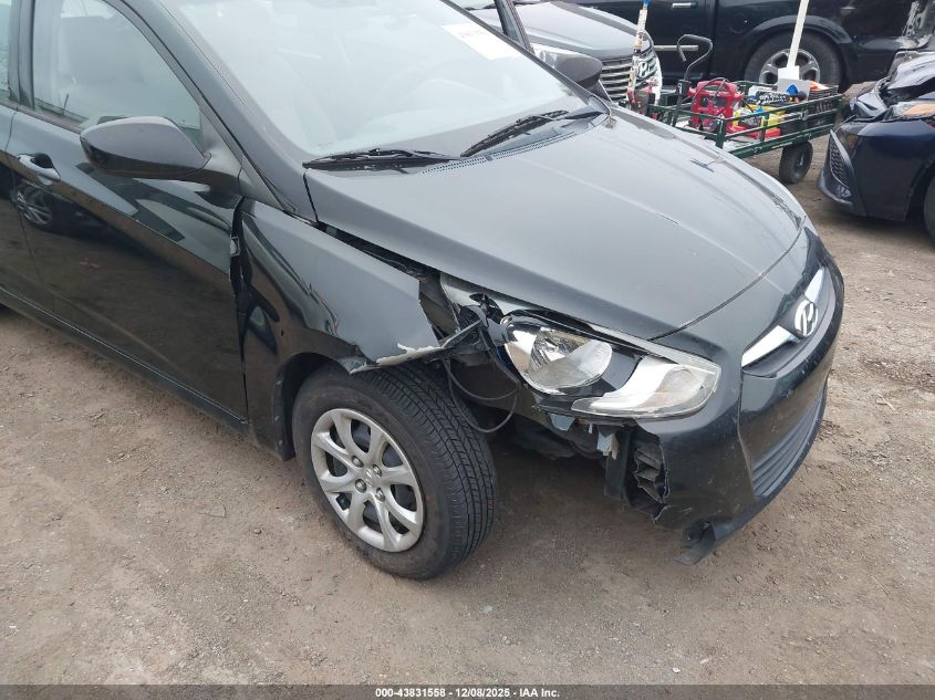 2012 Hyundai Accent Gs VIN: KMHCT5AE2CU042271 Lot: 43831558