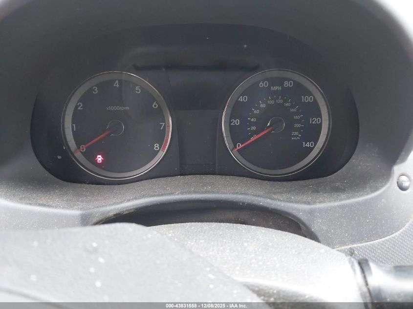 2012 Hyundai Accent Gs VIN: KMHCT5AE2CU042271 Lot: 43831558