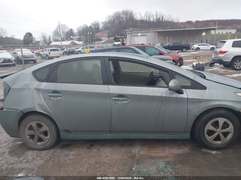 2015 Toyota Prius VIN: JTDKN3DU5F1879524 Lot: 43831592