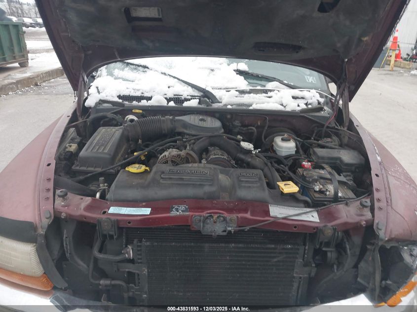 2000 Dodge Dakota Slt/Sport VIN: 1B7GG22X2YS647323 Lot: 43831593