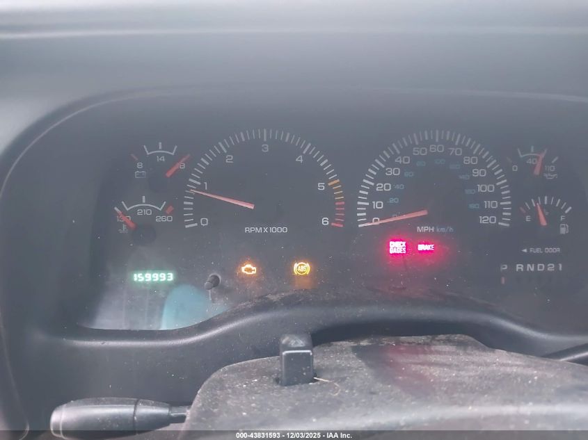 2000 Dodge Dakota Slt/Sport VIN: 1B7GG22X2YS647323 Lot: 43831593