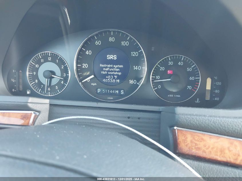 2006 Mercedes-Benz E 350 VIN: WDBUH56J76A861250 Lot: 43831613