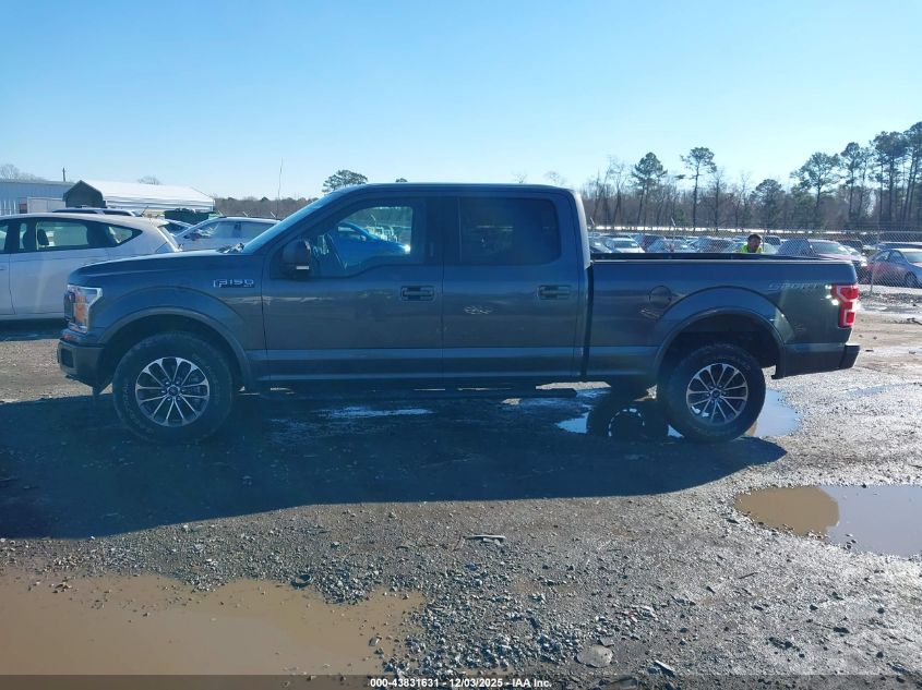 2019 Ford F-150 Xlt VIN: 1FTFW1E50KFD51395 Lot: 43831631